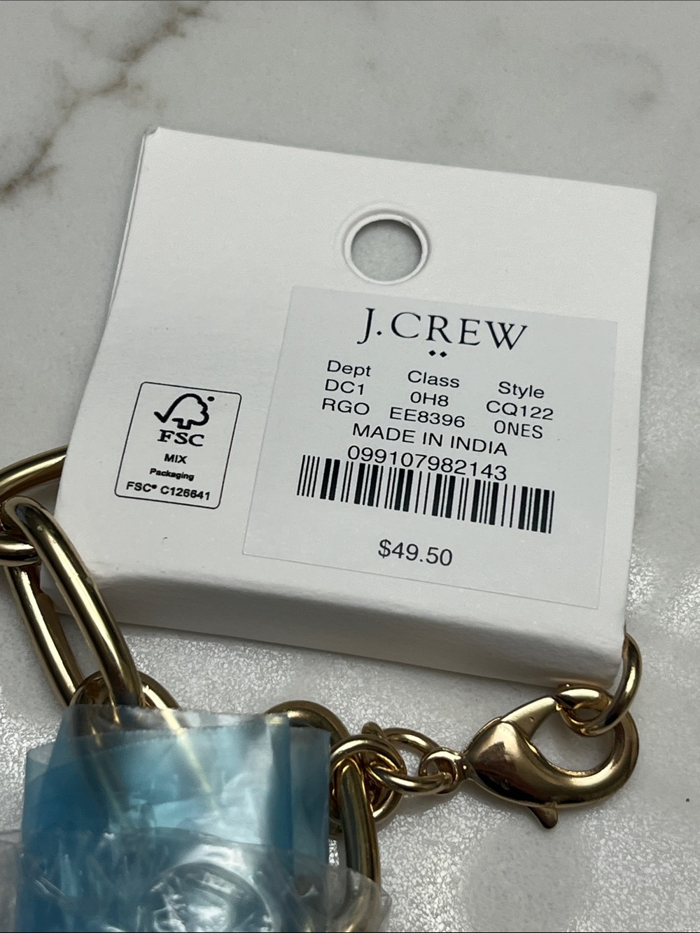 J. Crew Puffy Heart Charm Necklace - Picture 5 of 7
